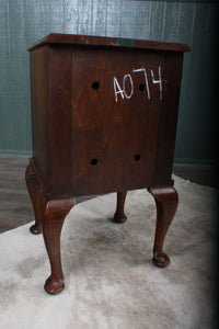 English Mahogany Bedside Cupboard early 1900s