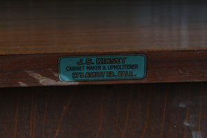 English Mahogany Bedside Cupboard early 1900s