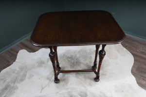 English Oak Occasional Table c.1900