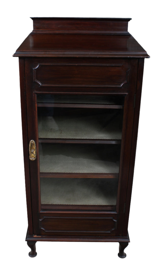 English Mahogany Music Cabinet c.1900