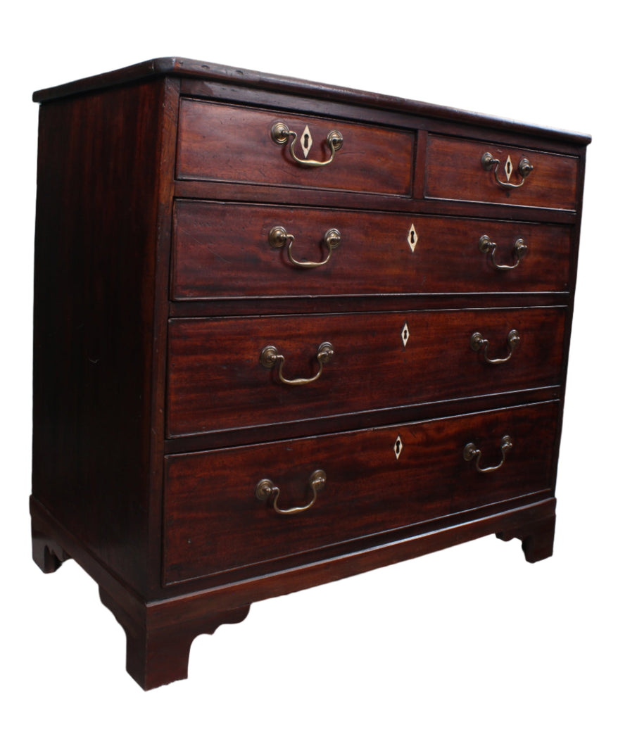 English Georgian Mahogany Chest c.1830