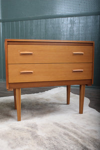 Pair Danish Modern Chests by Lebus c.1960