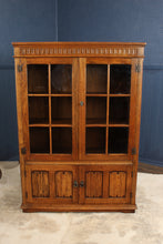 Load image into Gallery viewer, English Oak Bookcase c.1950
