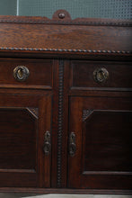 Load image into Gallery viewer, English Oak Sideboard c.1900