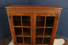 Load image into Gallery viewer, English Oak Bookcase c.1950