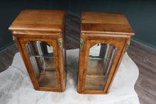 Load image into Gallery viewer, Pair Burl Walnut French Cabinets c.1890