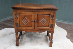 English Oak Cabinet