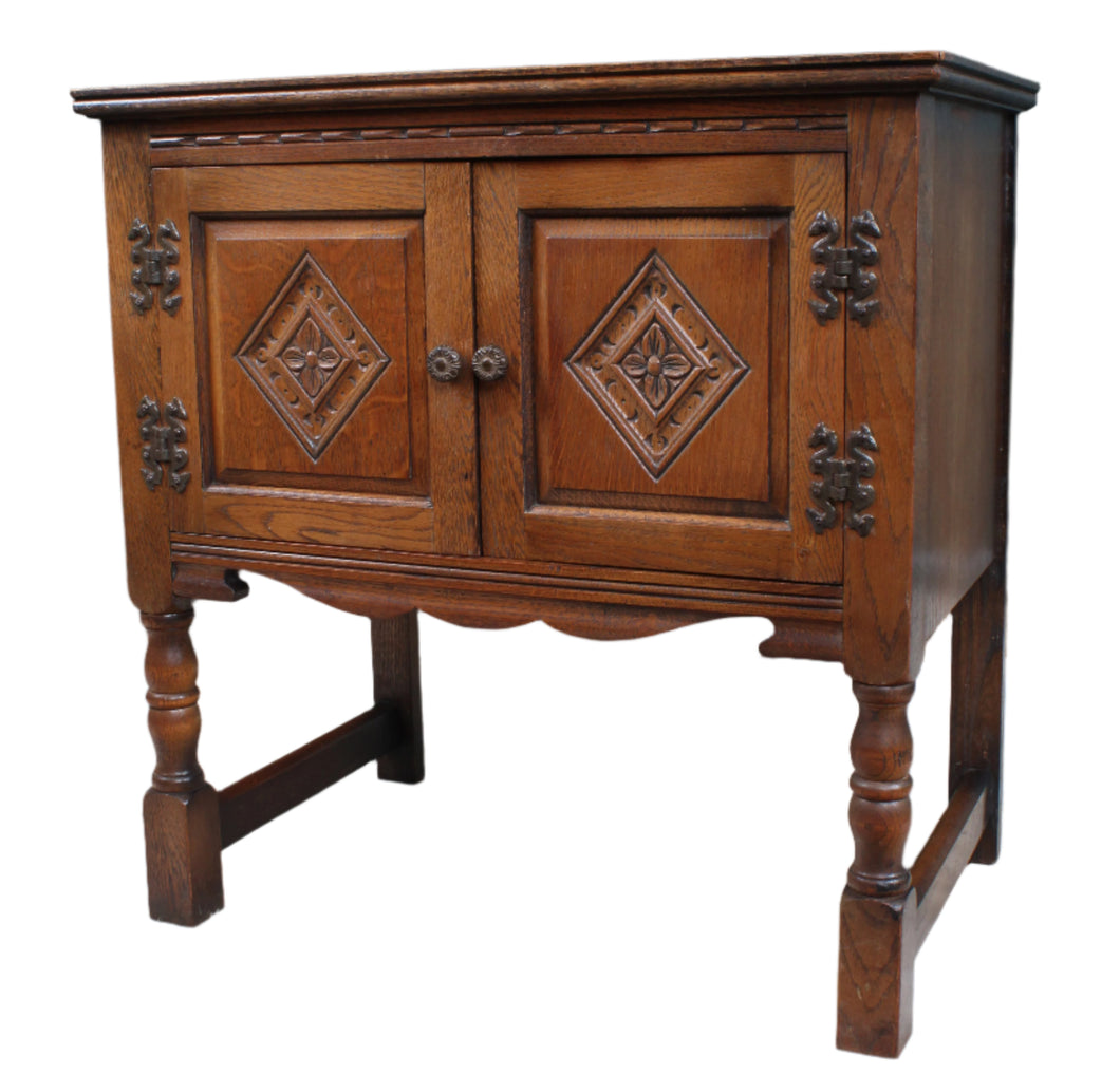 English Oak Cabinet