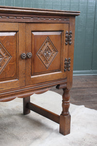 English Oak Cabinet