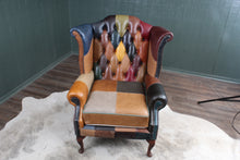Load image into Gallery viewer, English Leather Wingback Handmade in Northern England
