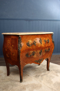 French Marble Topped Chest c.1900