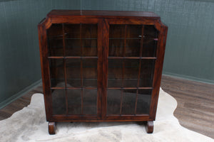 English Mahogany Bookcase c.1920