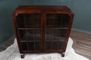 English Mahogany Bookcase c.1920