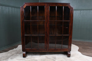 English Mahogany Bookcase c.1920