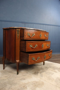 French Marble Topped Chest c.1900