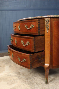 French Marble Topped Chest c.1900