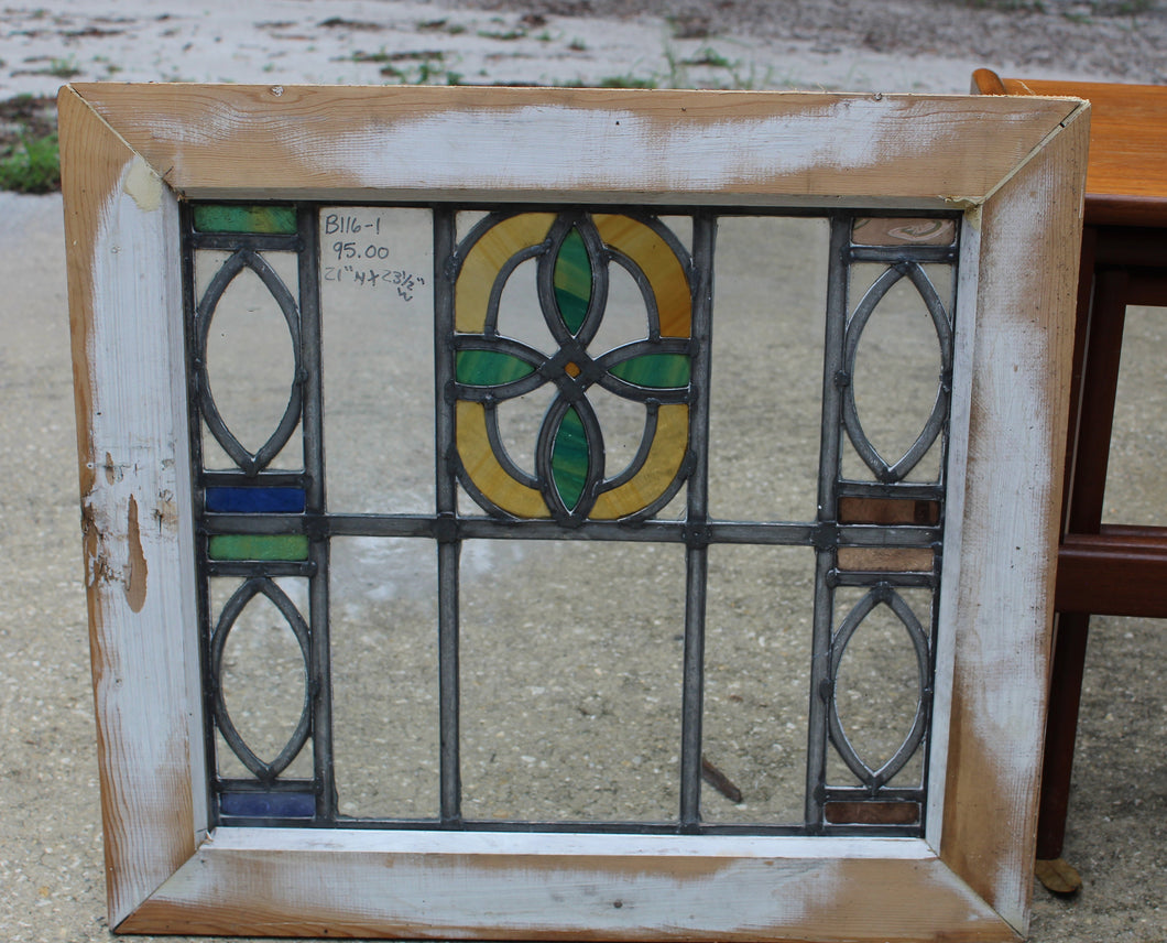 Antique English Stained Glass