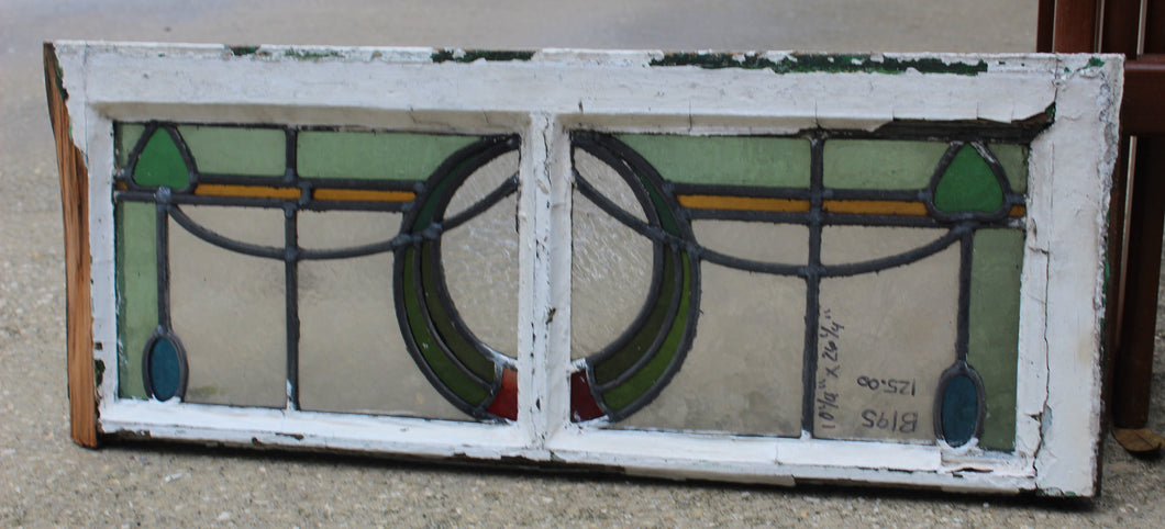 Antique English Stained Glass