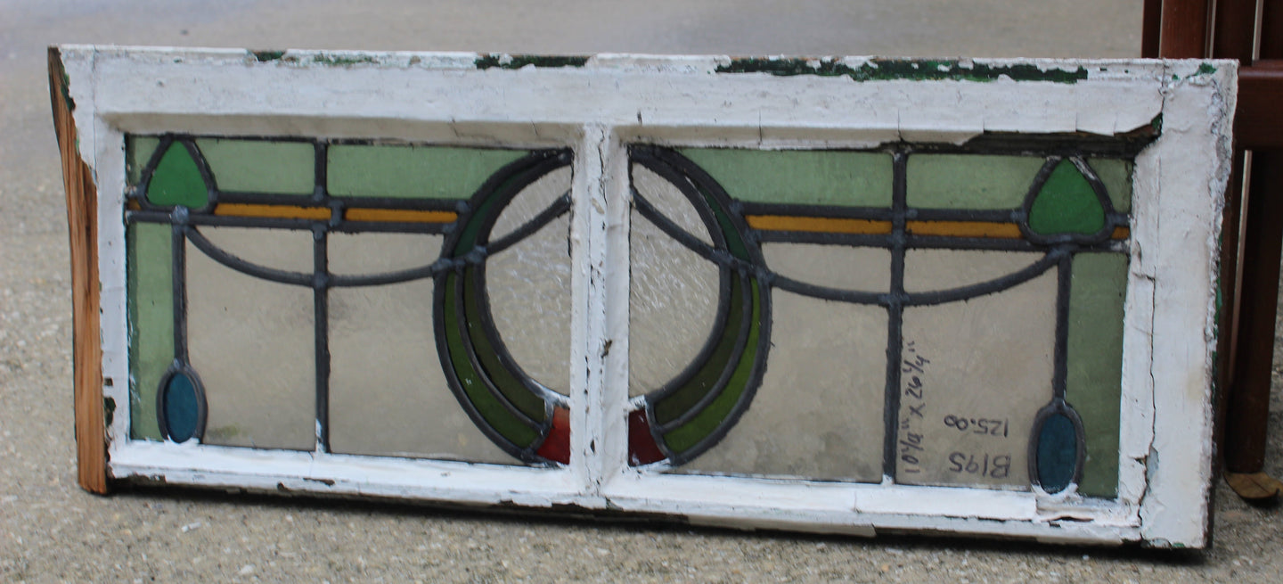 Antique English Stained Glass