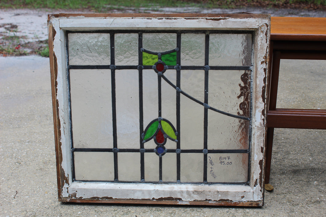 Antique English Stained Glass