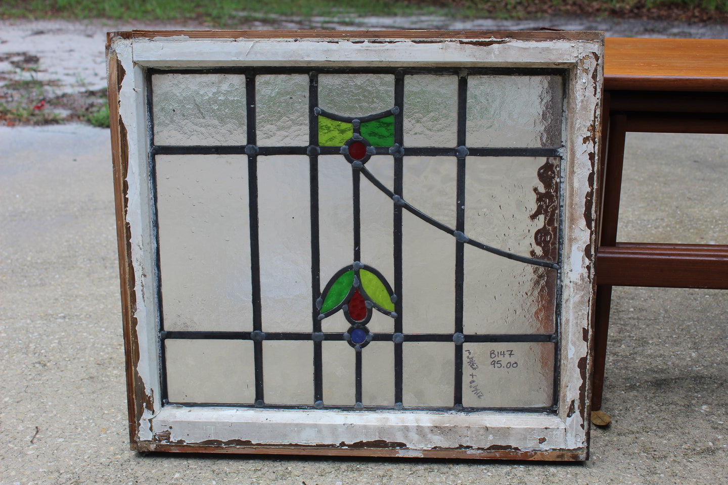 Antique English Stained Glass