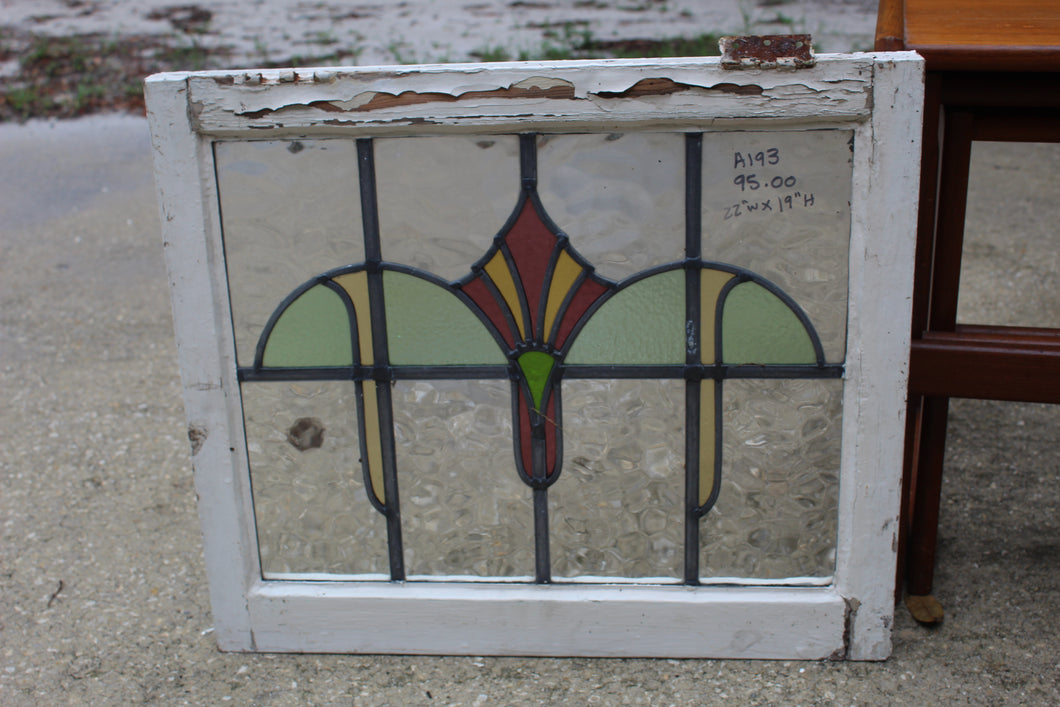 Antique English Stained Glass