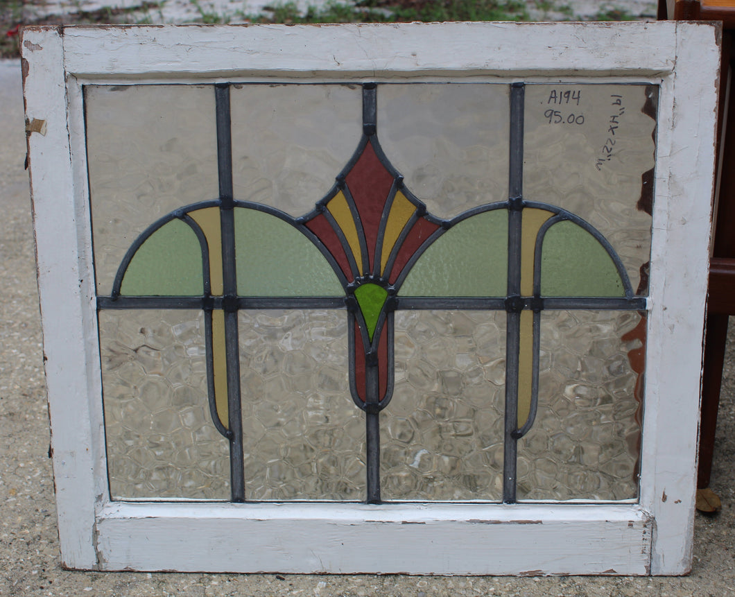 Antique English Stained Glass