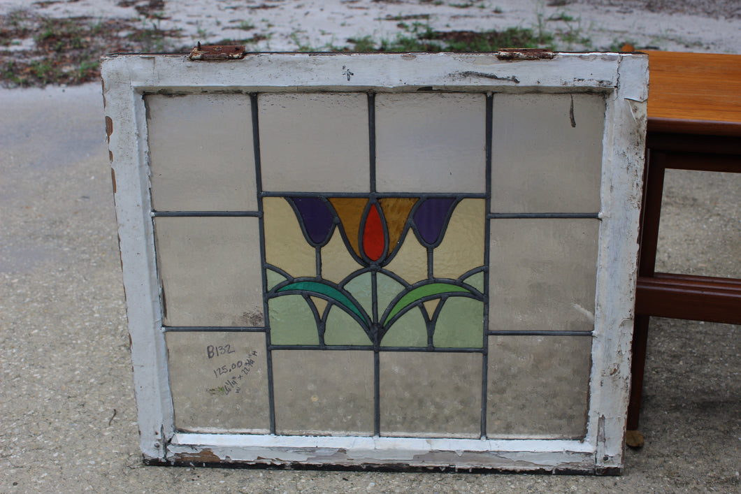 Antique English Stained Glass