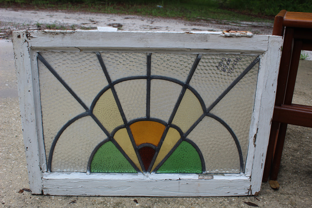 Antique English Stained Glass