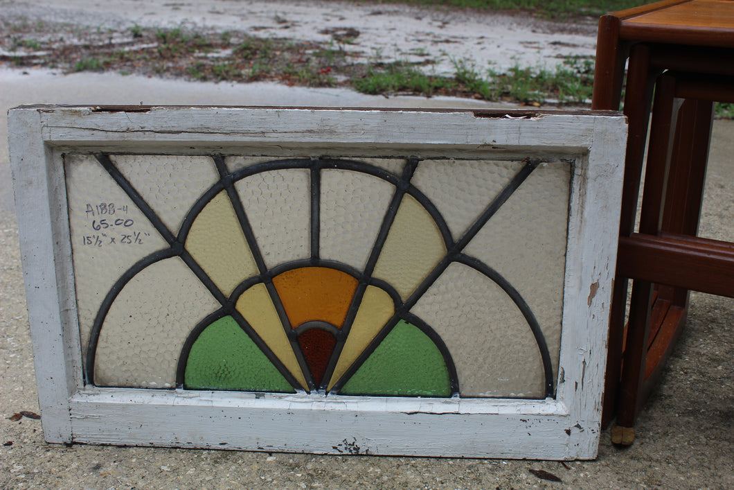 Antique English Stained Glass