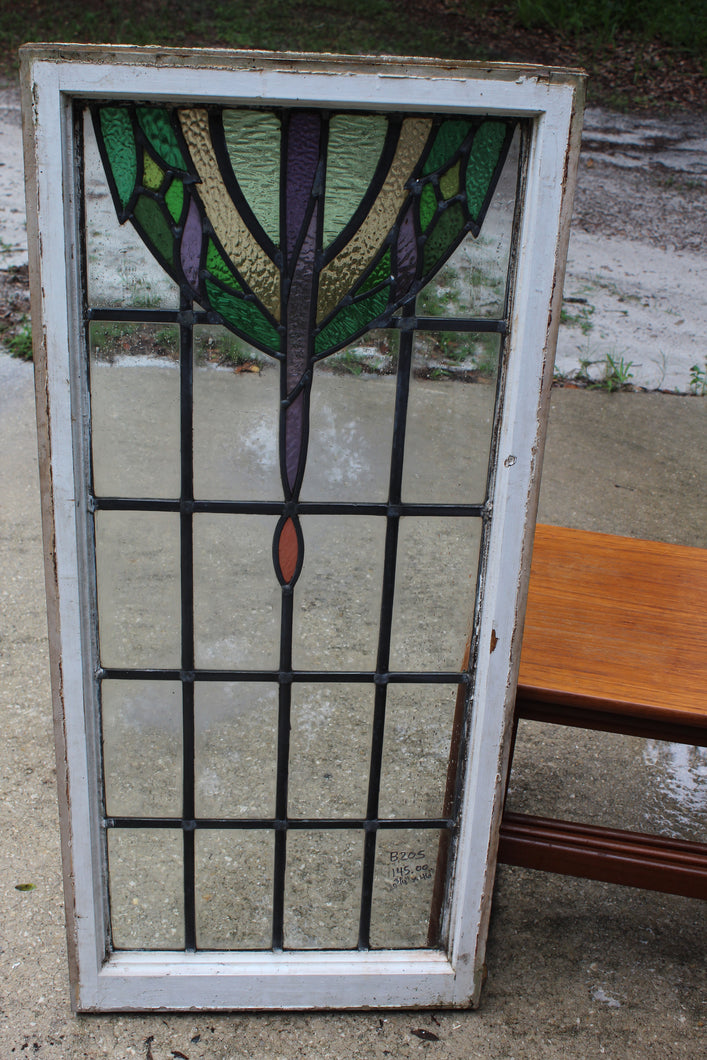 Antique English Stained Glass