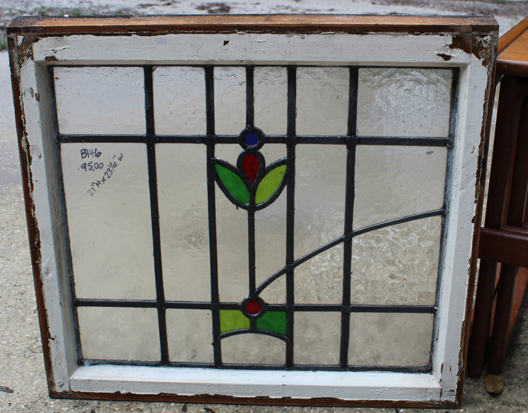 Antique English Stained Glass