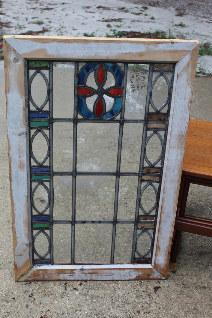 Antique English Stained Glass