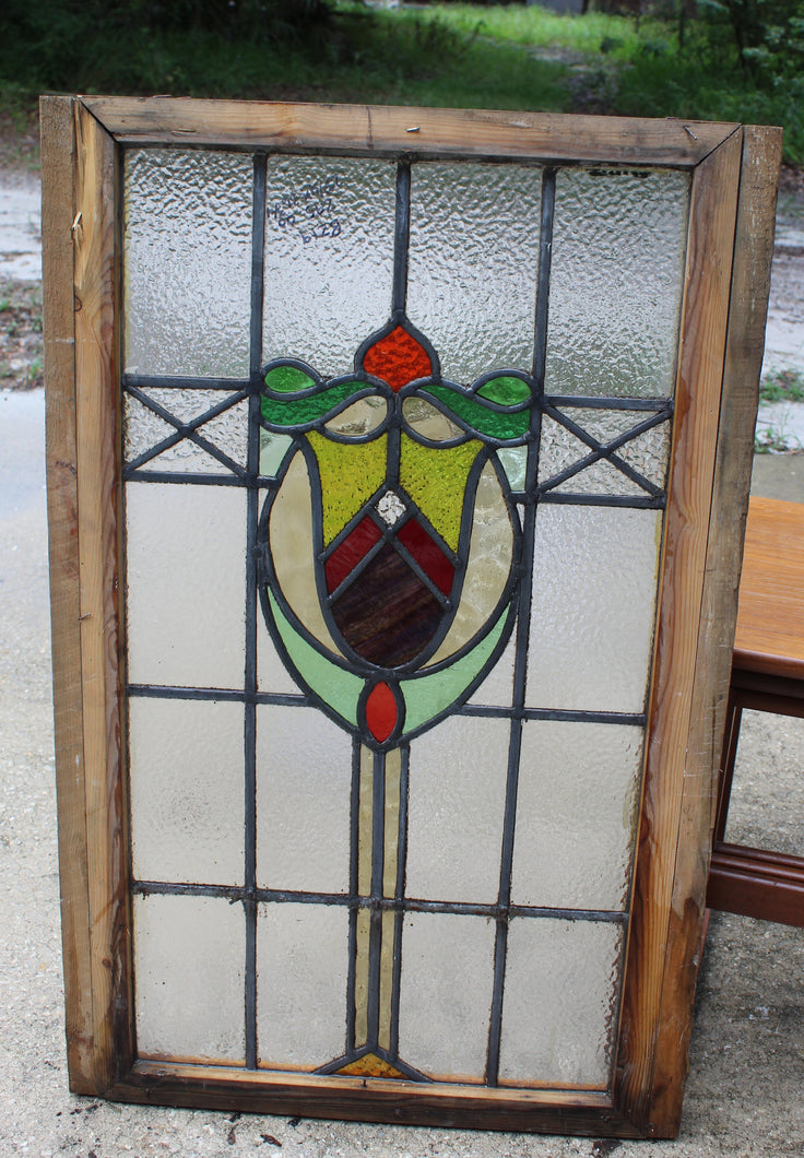Antique English Stained Glass