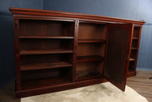 Load image into Gallery viewer, Monumental English Mahogany Bookcase c.1890