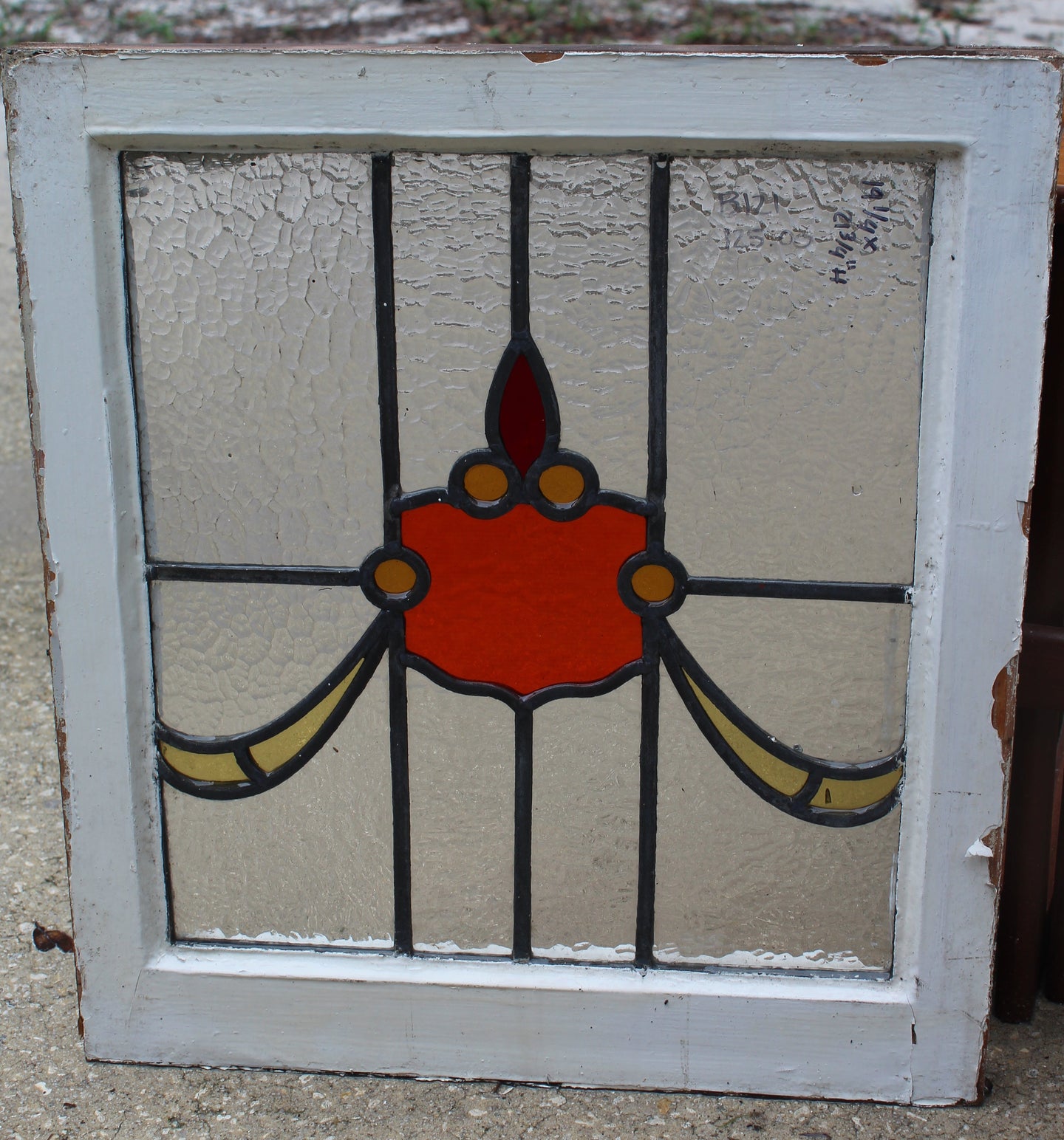 Antique English Stained Glass