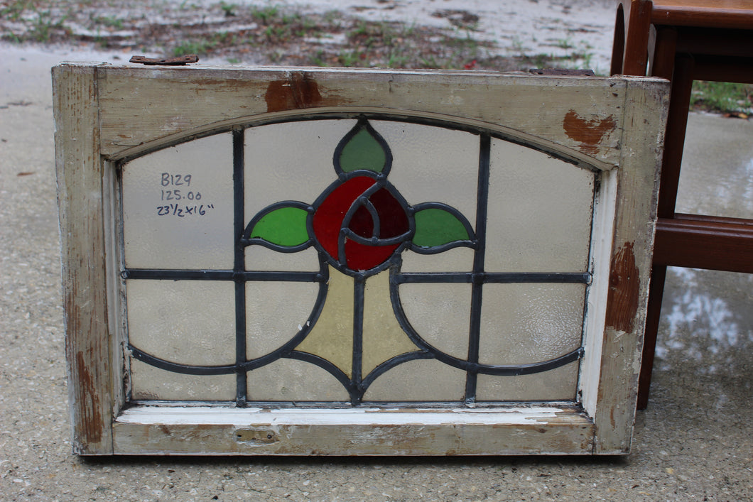 Antique English Stained Glass