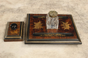 Ashford Derbyshire Black Marble Desk Set