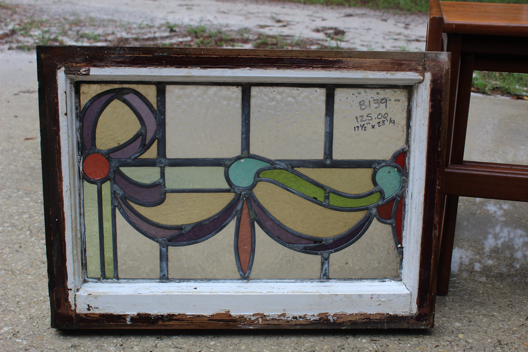 Antique English Stained Glass