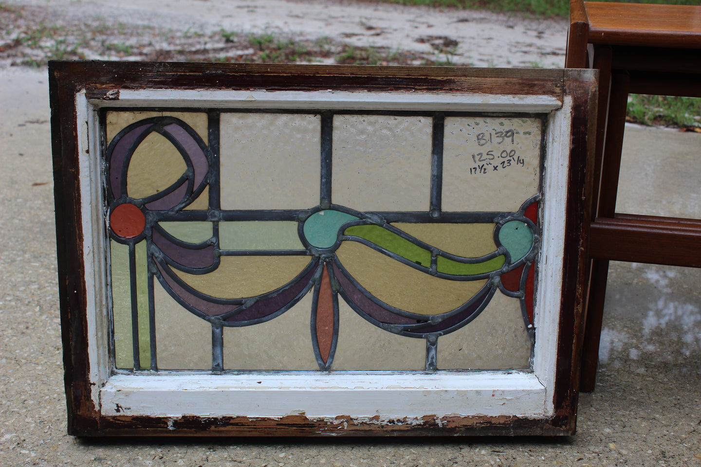 Antique English Stained Glass