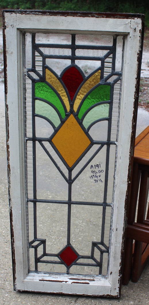 Antique English Stained Glass