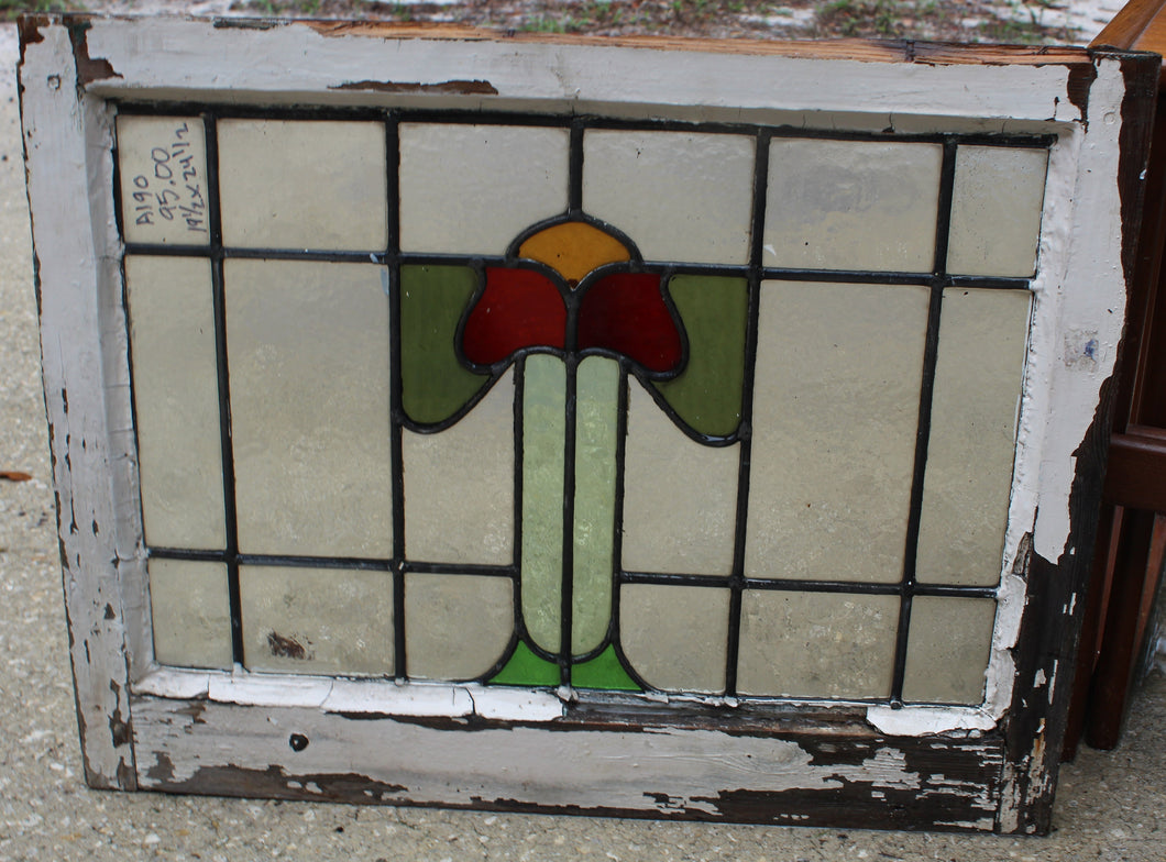 Antique English Stained Glass