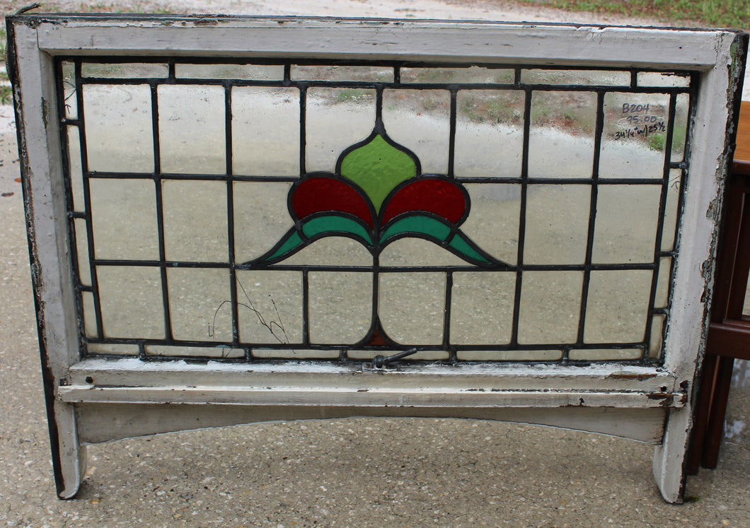 Antique English Stained Glass