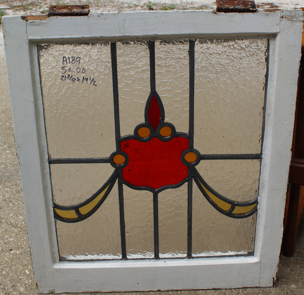 Antique English Stained Glass