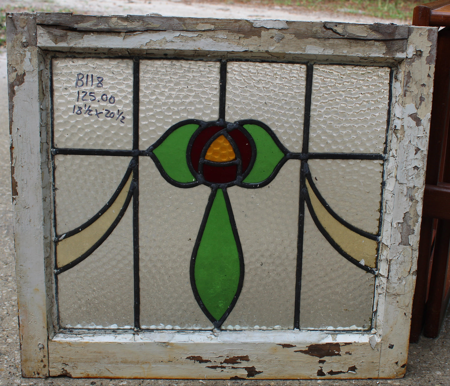 Antique English Stained Glass