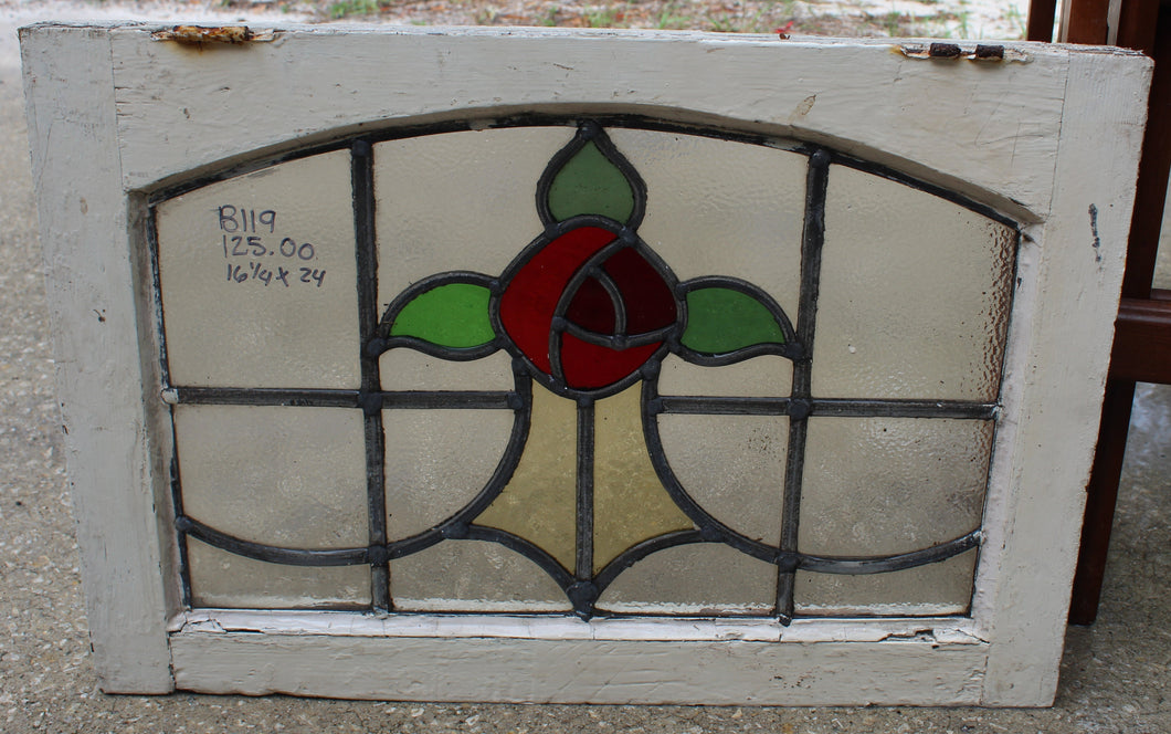 Antique English Stained Glass