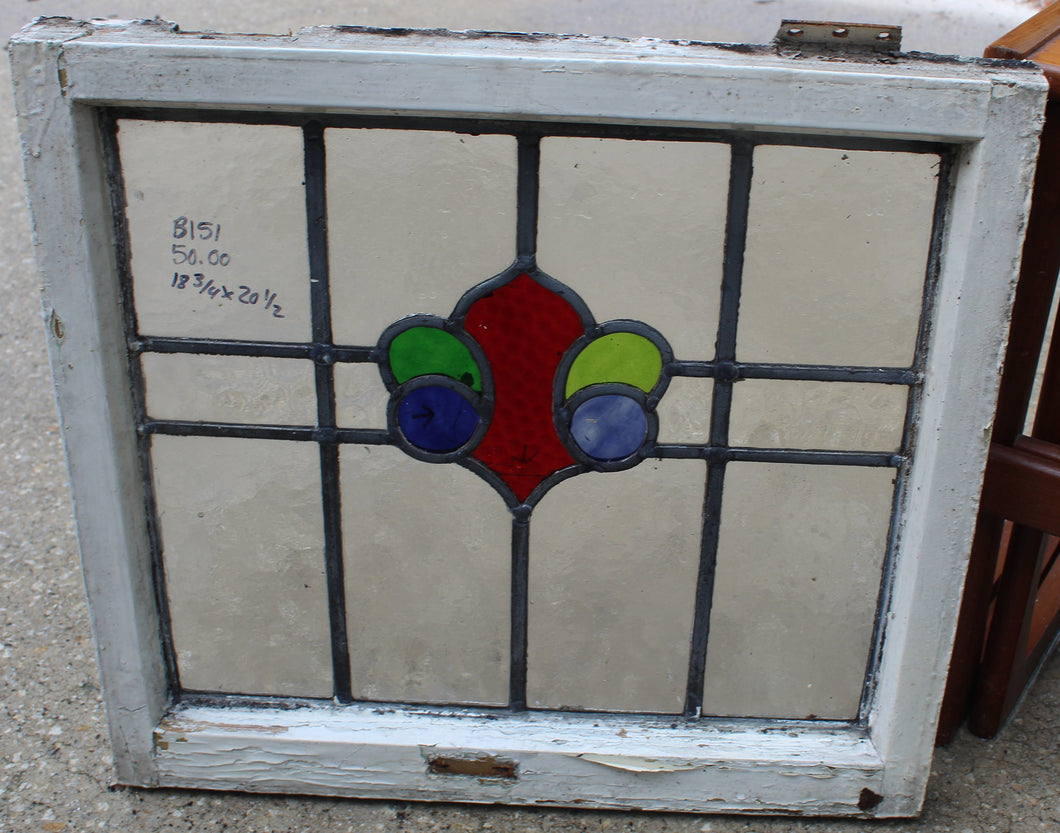 Antique English Stained Glass