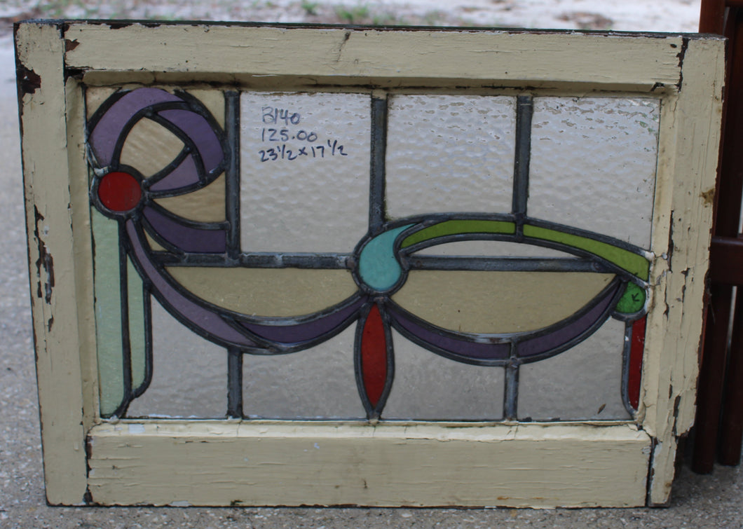 Antique English Stained Glass