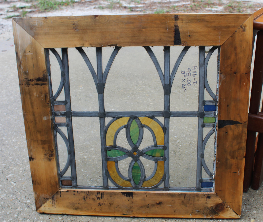 Antique English Stained Glass