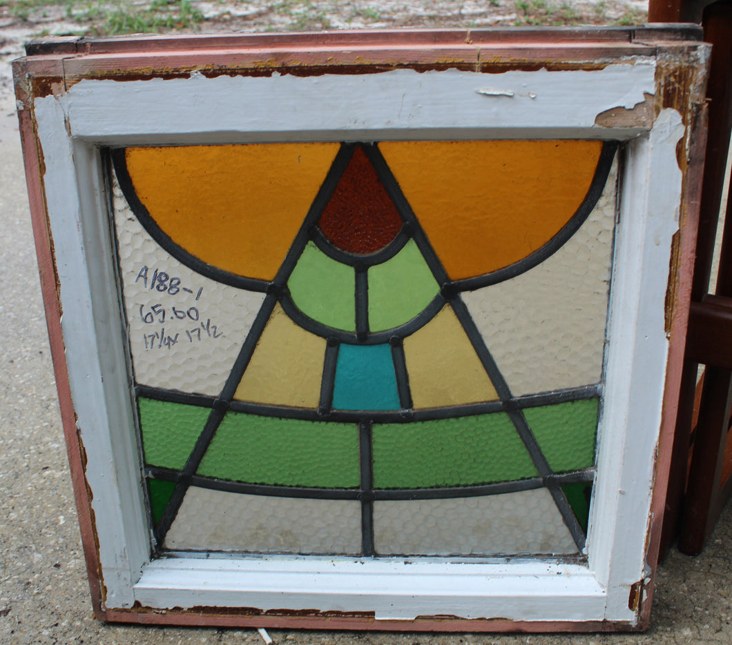 Antique English Stained Glass